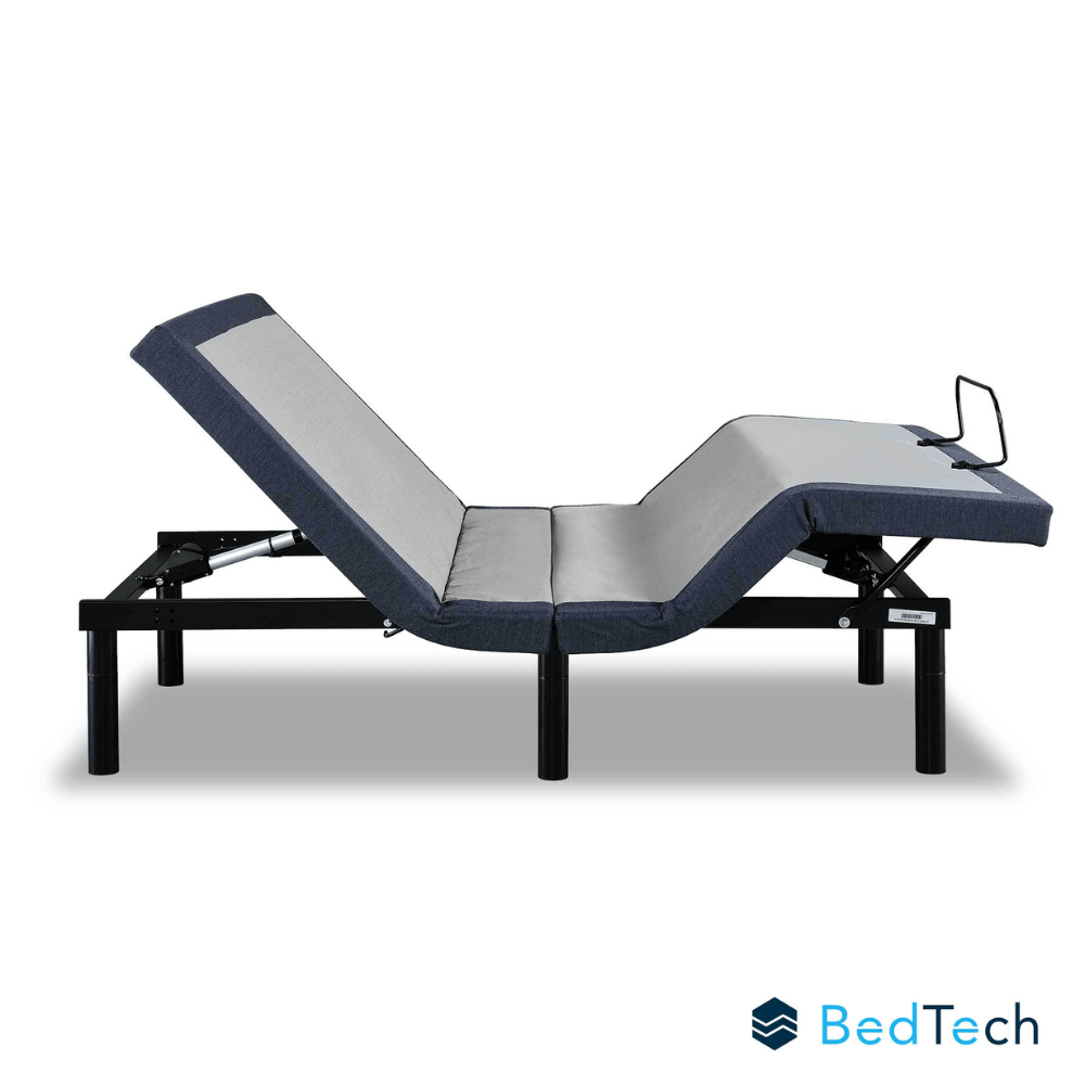 Adjustable bed, featuring the BedTech logo.