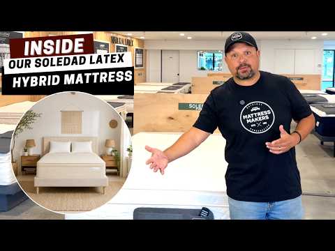Inside Our Soledad Latex Hybrid Mattress